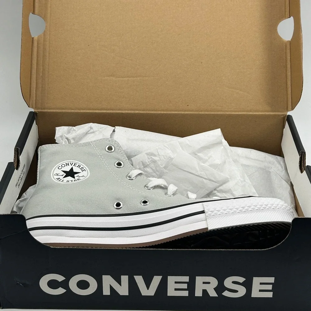 Converse CTAS EVA Lift Hi Kids 7 Rainwashed Grey A13122F Platform NIB